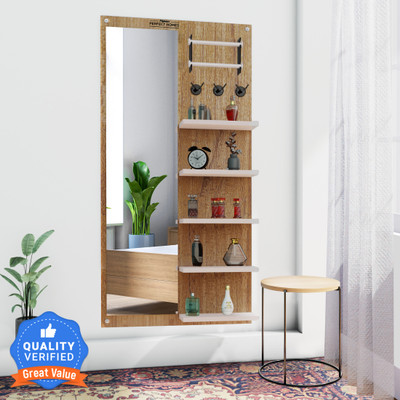 Flipkart Perfect Homes Glory Engineered Wood Dressing Table(Finish Color - , Teak + White, DIY(Do-It-Yourself)) Flipkart Perfect Homes Glory Engineered Wood Dressing Table(Finish Color - , Teak + White, DIY(Do-It-Yourself))