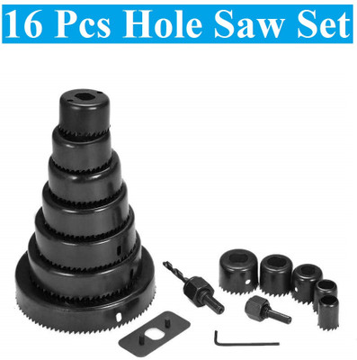 Sauran 16 Pcs Hole saw set (HS12) For Wood HS12