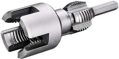 uptodatetools High-Carbon Steel Double Head G1/2in + G3/4in Car Repair Tool 3/4 Inch Internal & External Pipe Threading Tool Masonry Bits(Pack of 1)