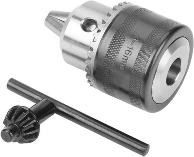 AASONS 3-16mm Key Type Drill Chuck with Key for Electric Power Drill (1/2-20UNF) AASONS 16mm Keyed Drill Chuck 1/2 inch 20UNF Mount with Key and Adapter