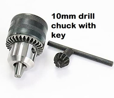 REIOENT 10mm Heavy Duty Drill Chuck with Key Set Power Tool Accessories with key