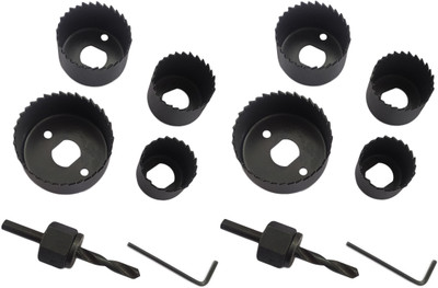 Inditrust Heavy Duty 2set of 6pc Wood and Plastic Hole Saw Cutter set