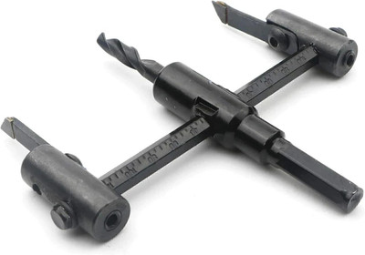 uptodatetools Adjustable Wood Hole Saw 30mm-200mm Circle Hole Cutter Wood Drywall Twist Hole Drill Bit Saw Round Cutting 30mm to 200mm Adjustable Circle Hole Cutter Saw Kit Specialty Woodworking Bits(Pack of 1) uptodatetools Adjustable Wood Hole Saw 30mm-200mm Circle Hole Cutter Wood Drywall Twist Hole Drill Bit Saw Round Cutting 30mm to 200mm Adjustable Circle Hole Cutter Saw Kit Specialty Woodworking Bits(Pack of 1)