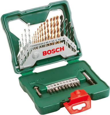 BOSCH X30TI Drill and Driver Bit Brad Points Set(Pack of 30)