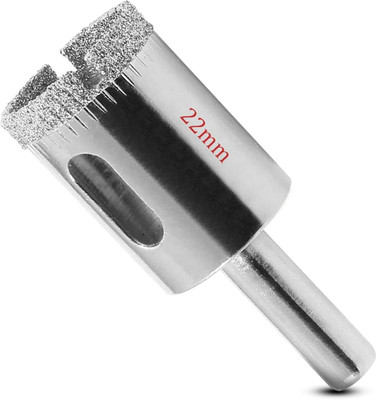 ASTERSHOP 1 Pcs 22mm/7/8 inch Diamond Hole Saw, 1.1 inch Cutting Depth Diamond Drill Bits for Glass Ceramic Marble Porcelain Tile Granite