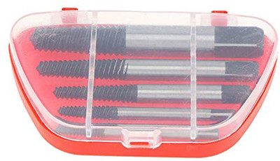 Kshivi 5 Pcs Set Damaged Broken Screws Extractor Removal Tool Damaged Bolts Drill Bits SE15 Rotary Tool(7 mm)