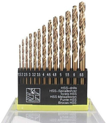 Najmii 13 Pcs High Speed Steel Drilling Bits For Wood 13 Pcs High Speed Steel Drilling Bits For Wood
