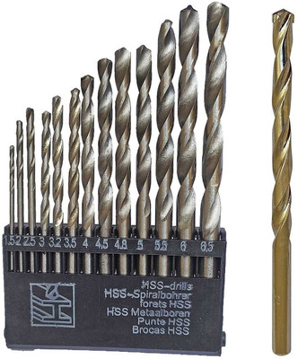 Inditrust new High Quality 13pc HSS Wood Drill bit and 1pc Masonry drill bit