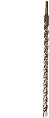 S4 Steel (12 x 450mm) Cross Tip Plus Hammer Drill Bit (Silver)