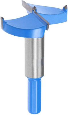 uptodatetools Forstner Drill Bits 50mm, Tungsten Carbide Wood Hole Saw Auger Opener Woodworking Hinge Hole Drilling Boring Bit Cutter,Round Hole Drill Bit for Wood