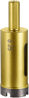 AS TOOL CENTER 25mm Dry/Wet Granite Concrete Trigger Block Masonry Diamond Masonry Diamond Core Drill Bit
