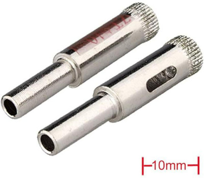 apex ecomm 2 PCS Professional 10mm Glass Marble Hole Saw Tool for cutting glas Masonry Bits Set(Pack of 2)