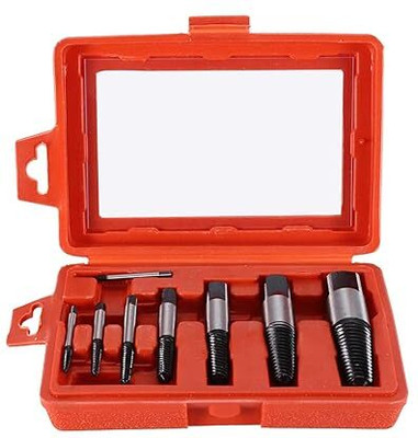RanPra EASY OUT 8PCS SCREW EXTRACTOR FOR BROKEN SCREW