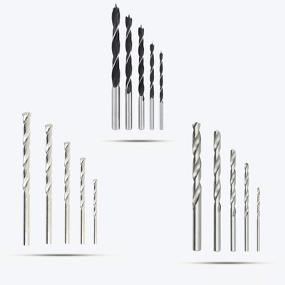Hillgrove HGCM180M1 Drill Bit Set of 5 Pcs HSS, Wood and Masonry Drill Bit Set HGCM180M1 Drill Bit Set of 5 Pcs HSS, Wood and Masonry Drill Bit Set