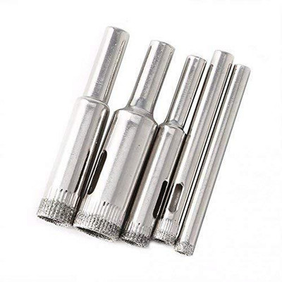 apex ecomm 5 Diamond Coated Core Hole Saw Drill Bit Tools for Tiles Marble Glass 5mm 6mm 8mm 10mm 12mm