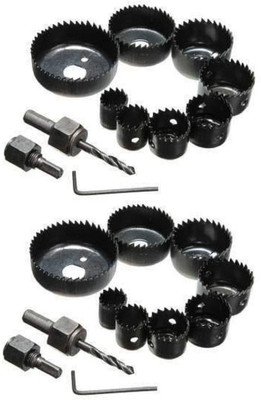 Inditrust 11 PIECES SET 0F 2 HOLE SAW (pack of 2)