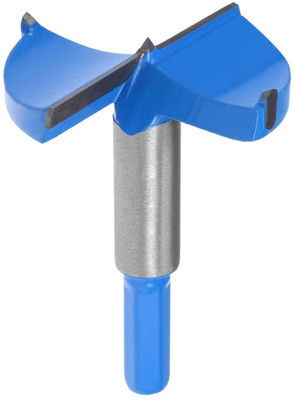 uptodatetools Forstner Drill Bits 60mm, Tungsten Carbide Wood Hole Saw Auger Opener Woodworking Hinge Hole Drilling Boring Bit Cutter,Round Hole Drill Bit for Wood