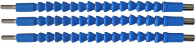 Inditrust 3pc 1/4inch (6mm)Blue Flexible Extension Screwdriver Drill Shaft 290mm (Pack of 3)