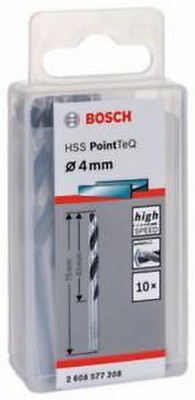 BOSCH HSS Point TeQ 4MM HSS Point TeQ 4MM