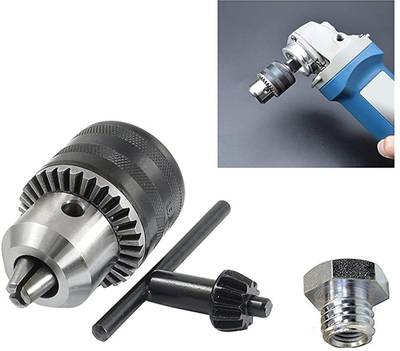 Kshivi DC034 Drill Bits Drill Chuck for Angle Grinder and Drill