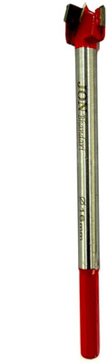 Jon Bhandari Tools 16mm Hinge Boring Forstner Steel Drill Bit Long Carbide Tipped for Wood and Plywood (Hinge bit 16mm Long)