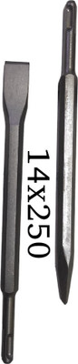 Noortools SDS Flat & Pointed Bit Set 2pcs Set 14mm thick, 250mm lenght for 20 and 26mm hammer machine