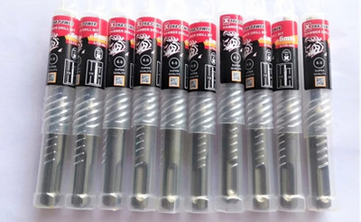 XTRA PWR XTRA POWER ROTARY HAMMER DRILL BIT SET OF SIZE 6x110 (10 PCS) L-6x110MM HAMMER DRILL BIT SET OF 10PCS