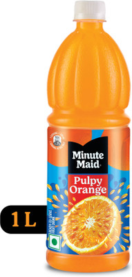 Minute Maid Pulpy Orange Juice, Ready-To-Serve Fruit Drink(1 L)