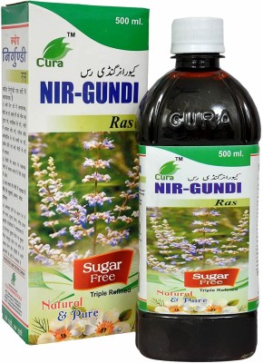 Cura Nirgundi Juice | Natural Pain Reliever | Supports Joint and Bone Health(500 ml)