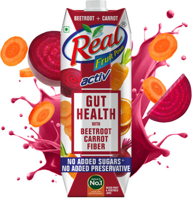 Real Activ Fruit + Veggie Beetroot Carrot Vegetable Mix(1 L)