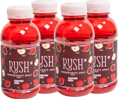 Cafe Coffee Day Rush Pomegranate Apple | Pack of 4 | 330 ml each(4 x 330 ml)