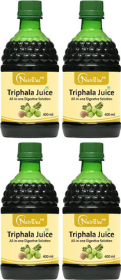 Nutrivue Triphala Juice All in 1 Relieves Constipation & Improves Digestion (4x400ml)(4 x 400 ml)