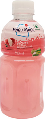 Mogu Mogu Lychee Juice with Nata De Coco(320 ml)