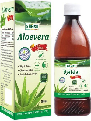 Sansu Aloe vera Immunity Booster Juice(2 x 500 ml)