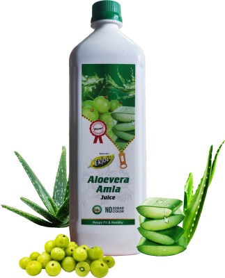 Ekjot Aloe Vera + Amla Juice Boosts Immunity - No Added Sugar, 1L