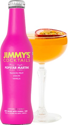 JIMMY'S Popstar Martini | Cocktail & Mocktail Mixer(250 ml)