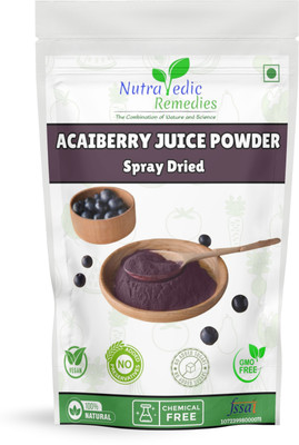 nutravedic remedies Acai berry Juice Powder (400 Gram)(400 ml)