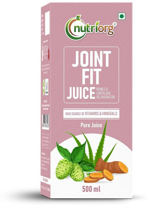 Nutriorg Joint Fit Juice 500ml | Blended with 5 Ayurvedic Herbs(500 ml)