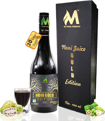 my herbal remedies Noni Gold Edition Juice Organic Herbal Drink Immunity & Joint Health Sugar-Free(1000 ml)