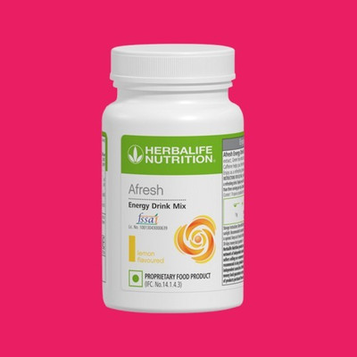Herbalife Nutrition lemon flavour afresh energy drink mix lemon Powder(50 g)
