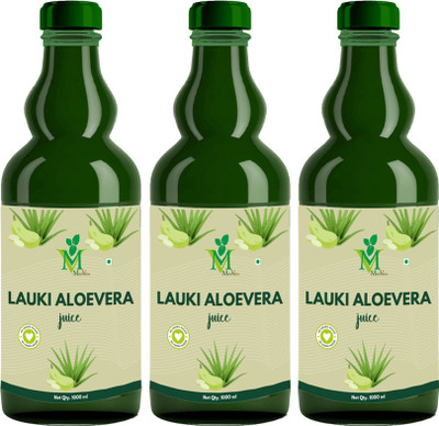 MInt Veda Lauki Aloevera (Sugar Free). Juice(3 x 1 L)