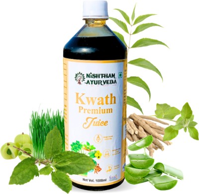 nishtham ayurveda Kwath Premium Juice Kadha | Boost Immunity and Purified Blood(1000 ml)