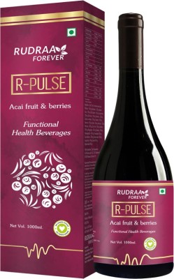 RUDRAA FOREVER Rpulse Acai Berry Juice & Exotic Fruit(1 L)