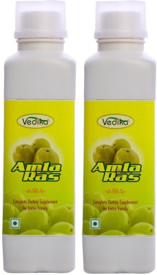 VEDIKA Amla Juice - 1000 ml (Pack of 2)(2 x 250 ml)