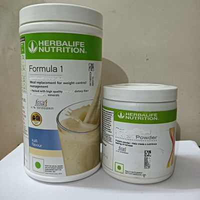 HERBALIFE FORMULA 1 SHAKE KULFI & PROTEIN 200GM B(2 x 350 ml)