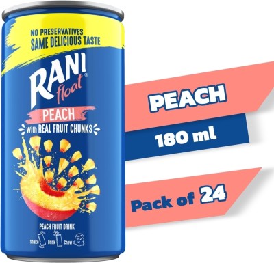 rani Peach Fruit Drink(24 x 180 ml)