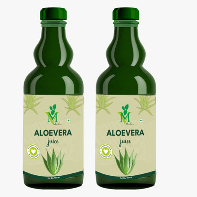 MInt Veda Aloevera (Sugar Free) Juice - 2ltr(2 x 1 L)
