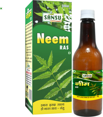 Sansu Neem Ras/Juice | Good for Health Hair and Skin | Boosts Immunity |(500 ml)