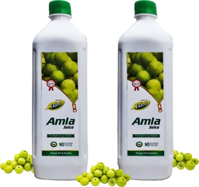 Ekjot Amla Juice|Strong & Healthy Hair| Weight Loss| Rich in Vitamin C(2 x 1000 ml)