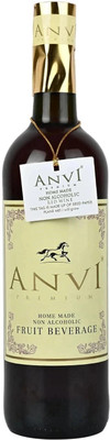Anvi Original Homemade, Non-Alcoholic Soft Red Wine Prepared With Grapes(375 ml)